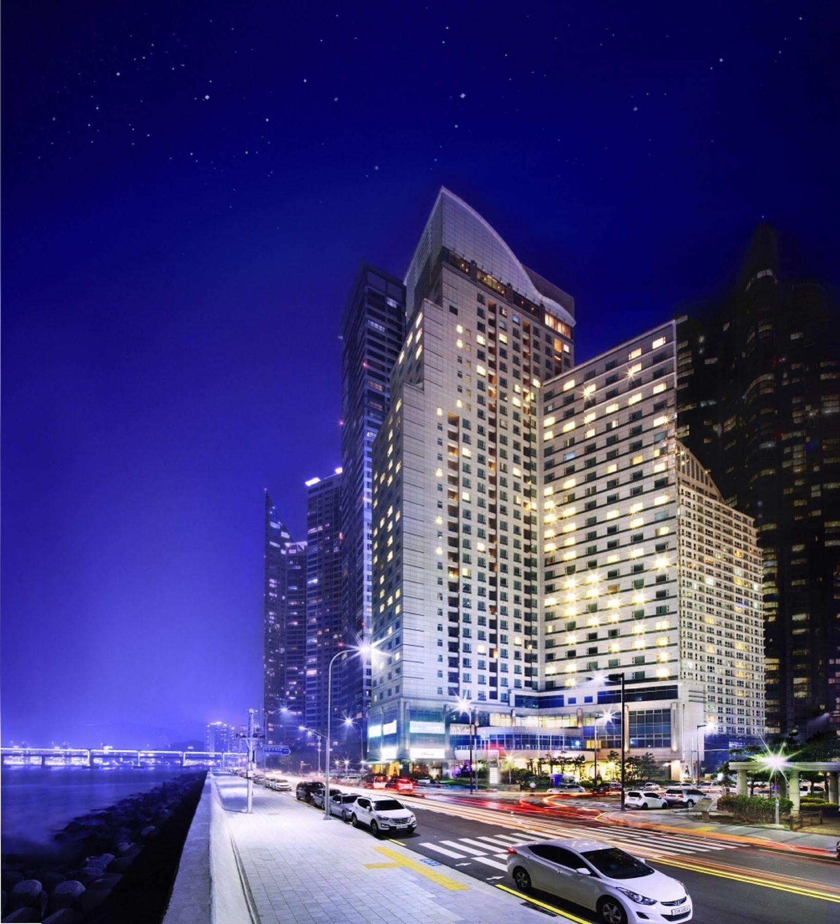 Hanwha Resort Haeundae Busan Exteriör bild